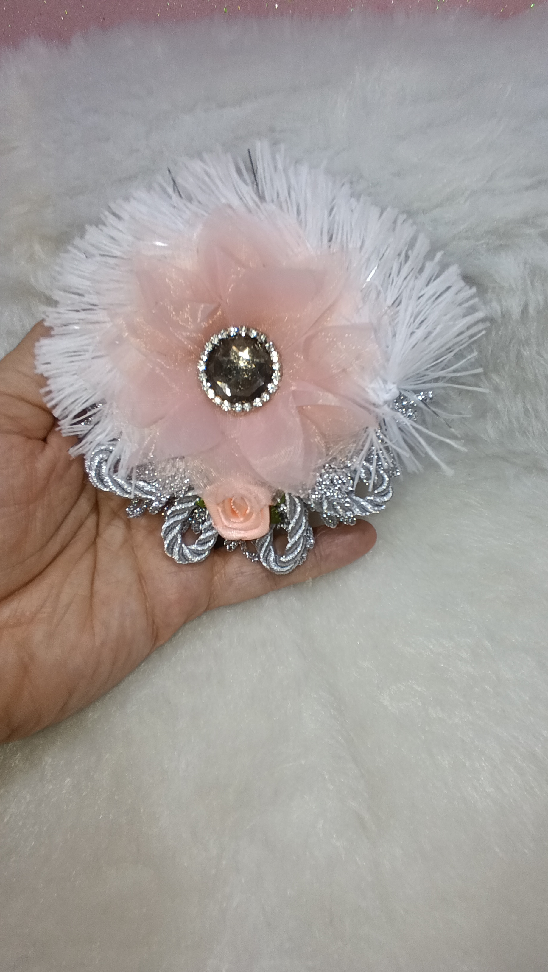 Flor organza
